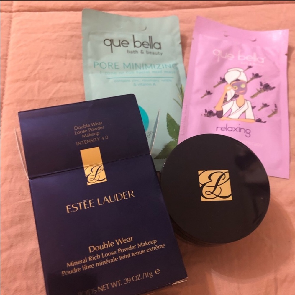 Estée Lauder double wear loose powder makeup!!